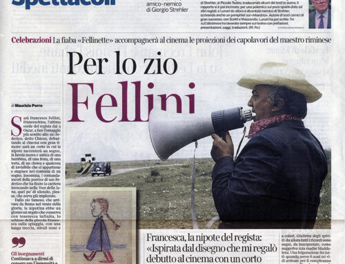 Corriere della Sera : La Fellinette – cortometraggio di Francesca F. Fellini