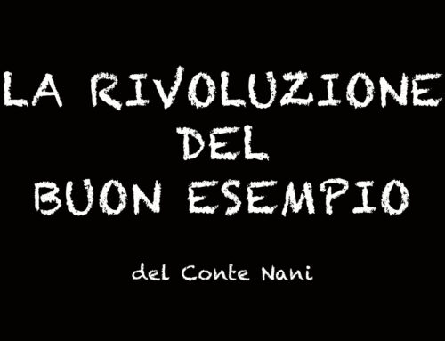 LA RIVOLUZIONE DEL BUON ESEMPIO